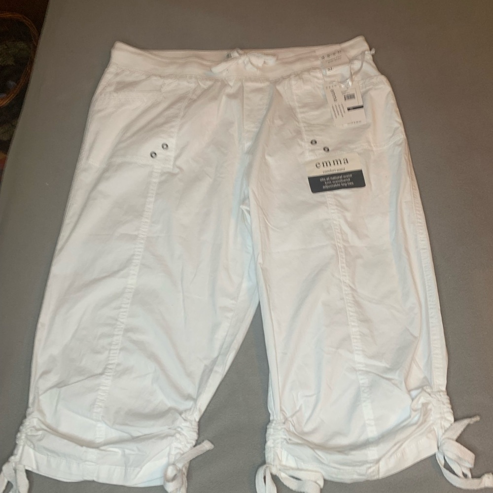 White Capris for Women